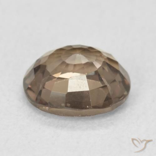 Color-Change Garnet Gemstone in 6.5 x 5.7 mm Size for Sale, Color-Change Garnet Stone in Dark Brown Color