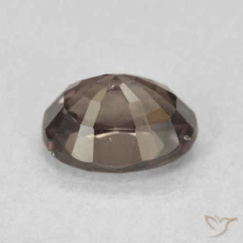 Color-Change Garnet Gemstone in 6.2 x 4.8 mm Size for Sale, Color-Change Garnet Stone in Pecan Brown Color