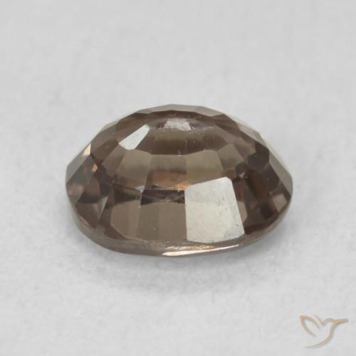 Color-Change Garnet Gemstone in 6 x 4.9 mm Size for Sale, Color-Change Garnet Stone in Pecan Brown Color