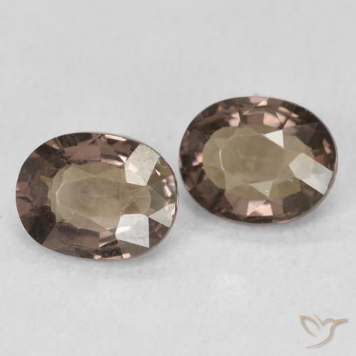 2.23 ctw Brown Color-Change Garnet Stones, Natural Color-Change Garnet in Oval Facet Shape for Sale