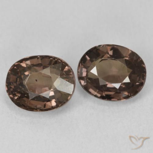 3.15 ctw Brown Color-Change Garnet Stones, Natural Color-Change Garnet in Oval Facet Shape for Sale