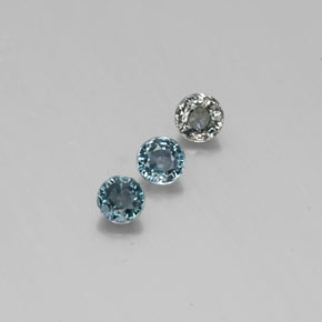 1.81 ct Multicolor Color-Change Sapphire Stone, Natural Color-Change Sapphire in Round Facet Shape for Sale