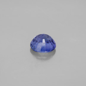 Color-Change Sapphire Gemstone in 8 mm (calibrated) Size for Sale, Color-Change Sapphire Stone in Blue to Violet Color