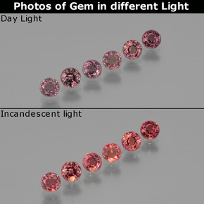 1.8ct Round Facet Violet to Red Color-Change Sapphire for sale thumb image of 1.8ct Round Facet Violet to Red Color-Change Sapphire (ID: 401729)