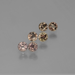 2.01 ct Multicolor Color-Change Sapphire Stone, Natural Color-Change Sapphire in Round Facet Shape for Sale