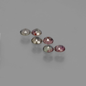 Color-Change Sapphire Gemstone in 4 mm (calibrated) Size for Sale, Color-Change Sapphire Stone in Multicolor Color