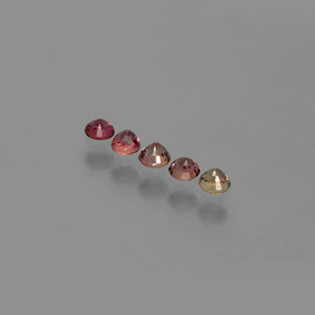 Color-Change Sapphire Gemstone in 3.2 mm Size for Sale, Color-Change Sapphire Stone in Multicolor Color