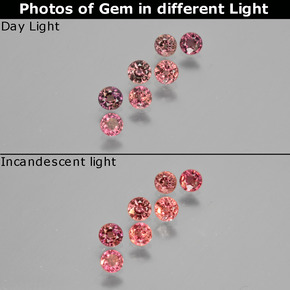 0.2ct Round Facet Violet to Red Color-Change Sapphire Gem for sale 0.2ct Round Facet Violet to Red Color-Change Sapphire Gem (ID: 403918)
