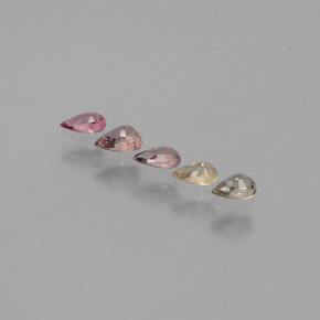 Color-Change Sapphire Gemstone in 4.6 x 3.1 mm Size for Sale, Color-Change Sapphire Stone in Multicolor Color