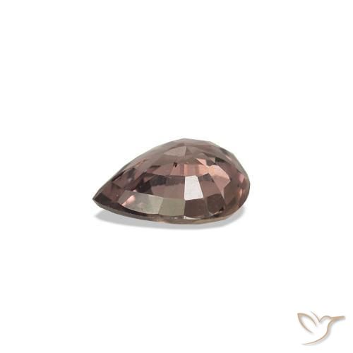 Color-Change Sapphire Gemstone in 4.8 x 3.9 mm Size for Sale, Color-Change Sapphire Stone in Medium Light Brown Color