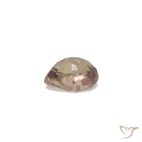 Color-Change Sapphire Gemstone in 3.3 x 2.5 mm Size for Sale, Color-Change Sapphire Stone in Medium Light Brown Color