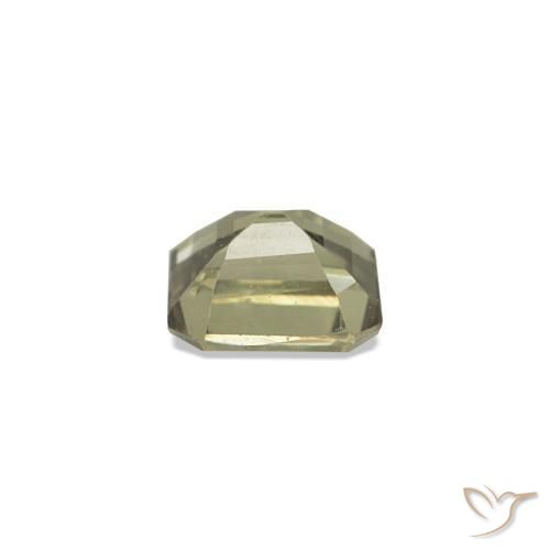 Color-Change Sapphire Gemstone in 3.9 x 3.3 mm Size for Sale, Color-Change Sapphire Stone in Light Yellow Color