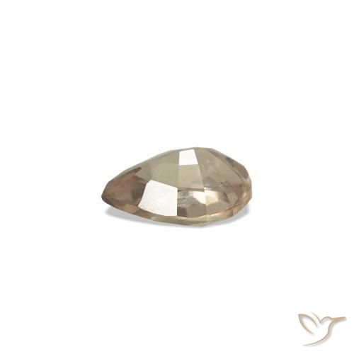 Color-Change Sapphire Gemstone in 3.6 x 2.5 mm Size for Sale, Color-Change Sapphire Stone in Medium Light Brown Color