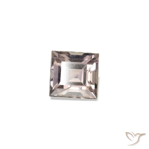 0.16 ct Gray Color-Change Sapphire Stone, Natural Color-Change Sapphire in Square Facet Shape for Sale