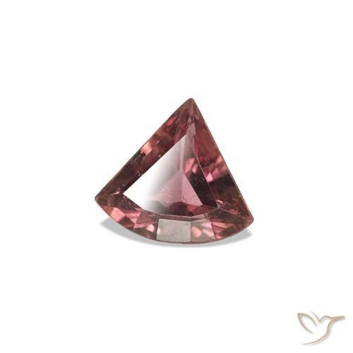 0.21 ct Pink Color-Change Sapphire Stone, Natural Color-Change Sapphire in Shield Faceted Shape for Sale