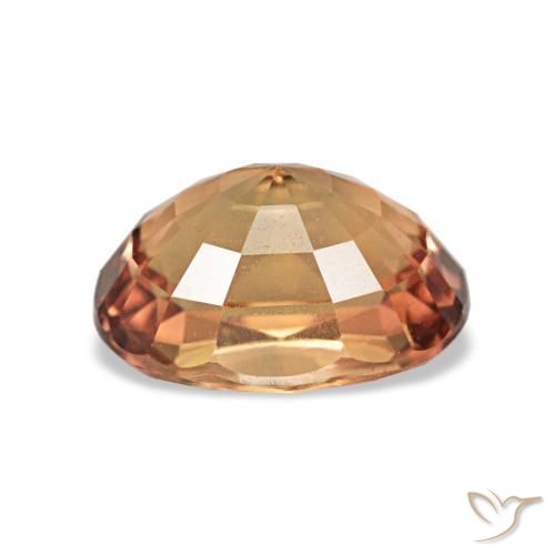 Color-Change Sapphire Gemstone in 7.2 x 5.3 mm Size for Sale, Color-Change Sapphire Stone in Dark Brown Color