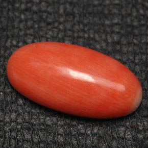 2.83 ct Pink Coral Stone, Natural Coral in Oval Cabochon Shape for Sale