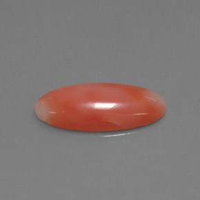 2.03 ct Pink Coral Stone, Natural Coral in Oval Cabochon Shape for Sale
