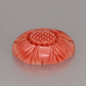 Coral Gemstone in 13.5 x 9.6 mm Size for Sale, Coral Stone in Salmon Color