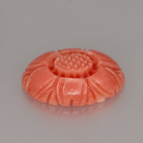 Coral Gemstone in 13.5 x 9.6 mm Size for Sale, Coral Stone in Salmon Color