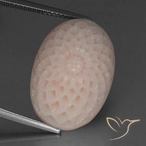 20.80ct Natural Medium-Light Pink Coral, Fancy, Opaque