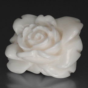 Coral Gemstone in 25.6 x 20.5 mm Size for Sale, Coral Stone in White Color