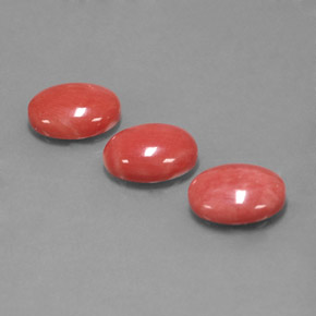 8.20 ct Pink Coral Gemstone, Coral Gem in Oval Cabochon Shape for Sale.