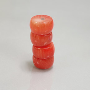 Coral Gemstone in 8.3 x 4.9 mm Size for Sale, Coral Stone in Salmon Color