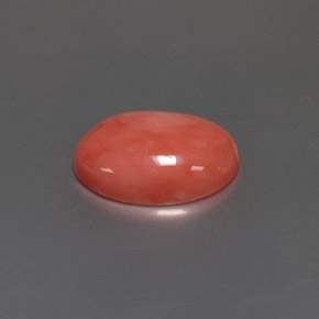 4.05 ct Pink Coral Stone, Natural Coral in Oval Cabochon Shape for Sale