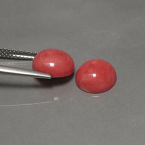 Coral Gemstone in 9 mm (calibrated) Size for Sale, Coral Stone in Salmon Color