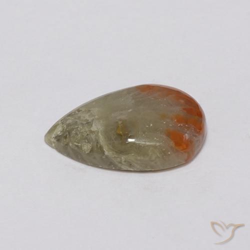 Coral Gemstone in 14.6 x 9.5 mm Size for Sale, Coral Stone in Multicolor Color