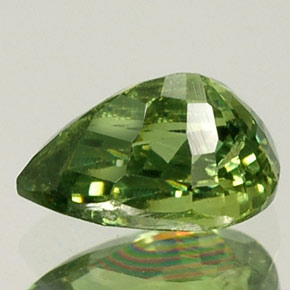 Demantoid Garnet Gemstone in 6.1 x 4.3 mm Size for Sale, Demantoid Garnet Stone in Green Color