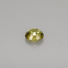 Demantoid Garnet Gemstone in 4 mm (calibrated) Size for Sale, Demantoid Garnet Stone in Greenish Golden Color
