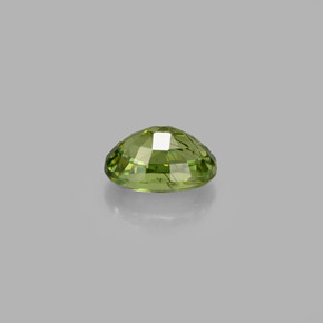 Demantoid Garnet Gemstone in 6 x 4 mm (calibrated) Size for Sale, Demantoid Garnet Stone in Golden Green Color
