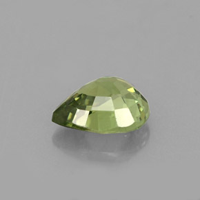 Demantoid Garnet Gemstone in 5.9 x 4.8 mm Size for Sale, Demantoid Garnet Stone in Golden Green Color