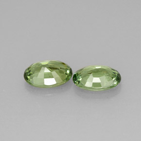 Demantoid Garnet Gemstone in 6 x 4.2 mm Size for Sale, Demantoid Garnet Stone in Golden Green Color