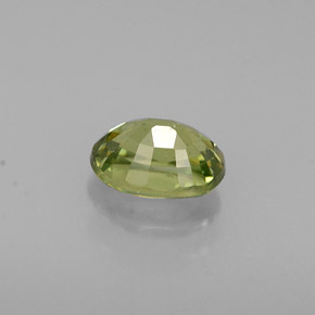 Demantoid Garnet Gemstone in 5.8 x 4.2 mm Size for Sale, Demantoid Garnet Stone in Golden Green Color