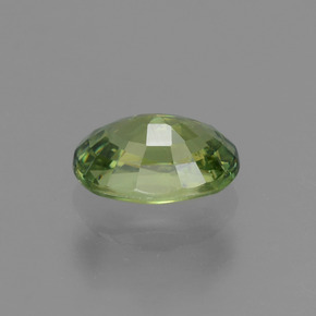 Demantoid Garnet Gemstone in 6 x 4 mm (calibrated) Size for Sale, Demantoid Garnet Stone in Golden Green Color
