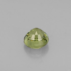 Demantoid Garnet Gemstone in 4.5 mm Size for Sale, Demantoid Garnet Stone in Golden Green Color