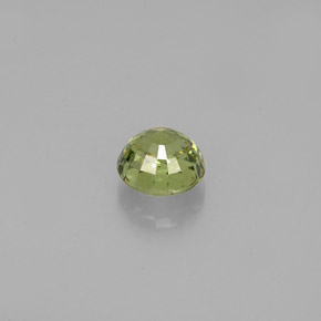 Demantoid Garnet Gemstone in 4.7 mm Size for Sale, Demantoid Garnet Stone in Golden Green Color