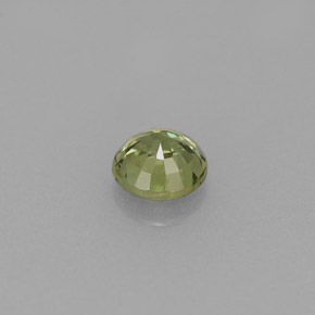 Demantoid Garnet Gemstone in 4.5 mm Size for Sale, Demantoid Garnet Stone in Green Color