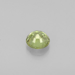 Demantoid Garnet Gemstone in 4.5 mm Size for Sale, Demantoid Garnet Stone in Golden Green Color