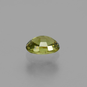 Demantoid Garnet Gemstone in 6 x 4 mm (calibrated) Size for Sale, Demantoid Garnet Stone in Golden Green Color
