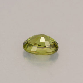 Demantoid Garnet Gemstone in 6 x 4 mm (calibrated) Size for Sale, Demantoid Garnet Stone in Golden Green Color