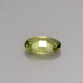Demantoid Garnet Gemstone in 6 x 4 mm (calibrated) Size for Sale, Demantoid Garnet Stone in Golden Green Color