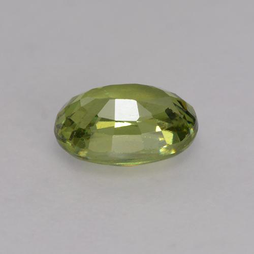 Demantoid Garnet Gemstone in 5.8 x 4.1 mm Size for Sale, Demantoid Garnet Stone in Earthy Green Color