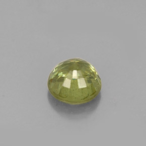 Demantoid Garnet Gemstone in 5 mm (calibrated) Size for Sale, Demantoid Garnet Stone in Golden Green Color