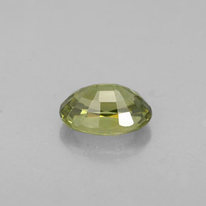 Demantoid Garnet Gemstone in 6 x 4 mm (calibrated) Size for Sale, Demantoid Garnet Stone in Golden Green Color