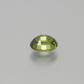 Demantoid Garnet Gemstone in 6.1 x 4.3 mm Size for Sale, Demantoid Garnet Stone in Golden Green Color