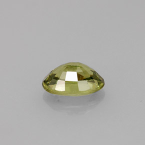 Demantoid Garnet Gemstone in 6.2 x 4.2 mm Size for Sale, Demantoid Garnet Stone in Golden Green Color